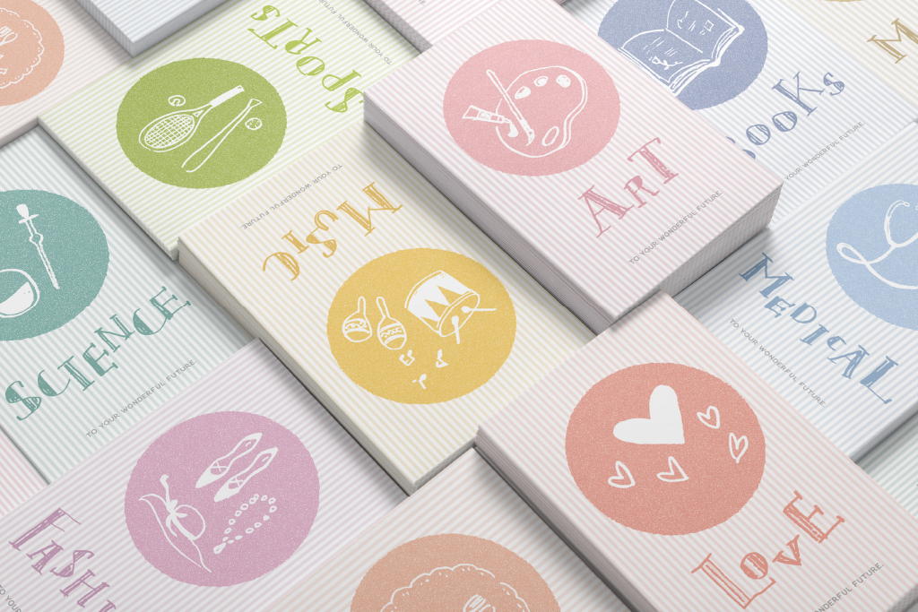 小さなお米屋さん：LOGO design /  CARD / Wrapping paper / Fortune card design